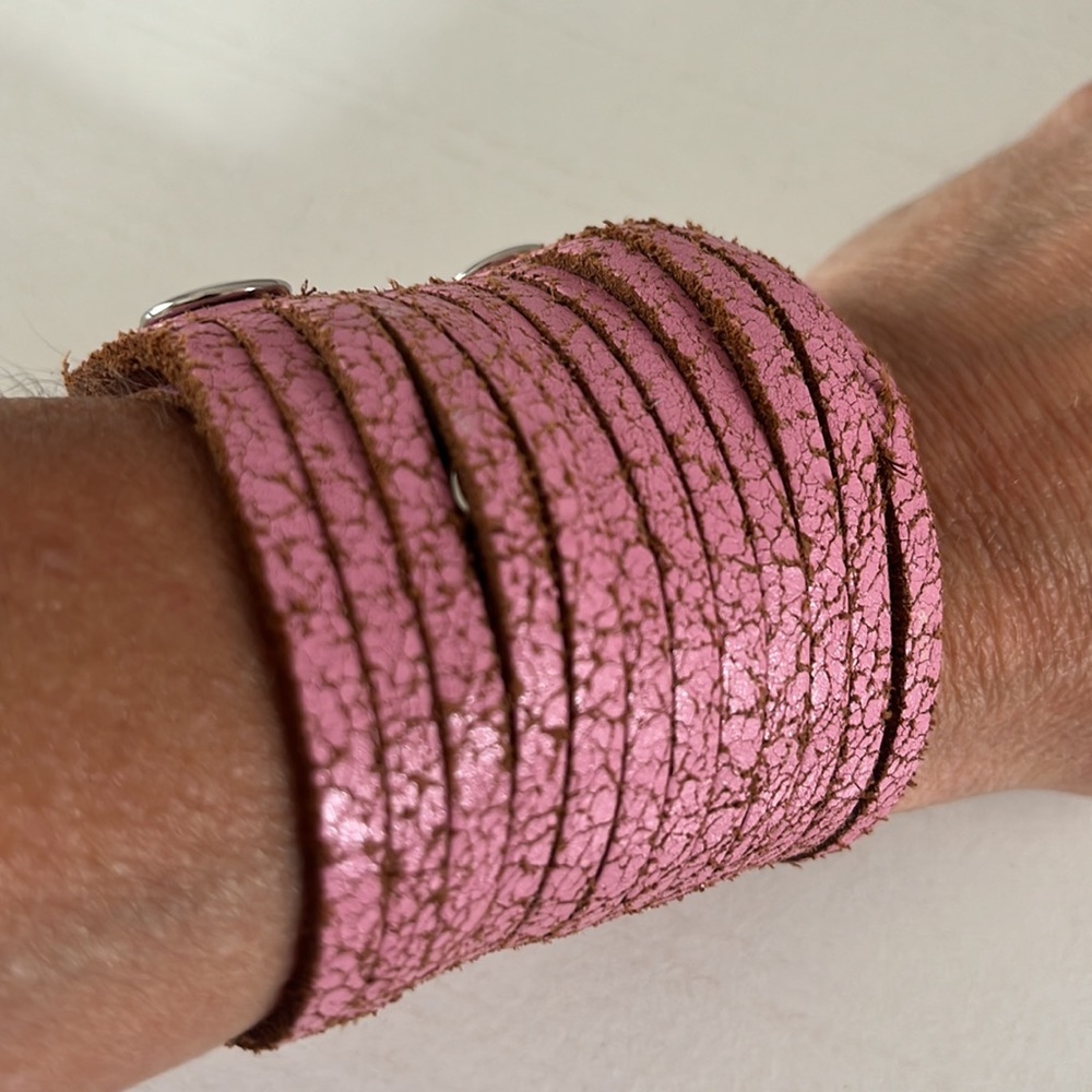 Vintage leather bracelet